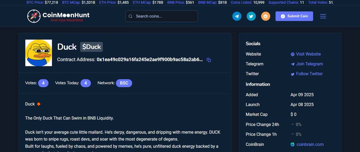 DUCK | BNB tweet media