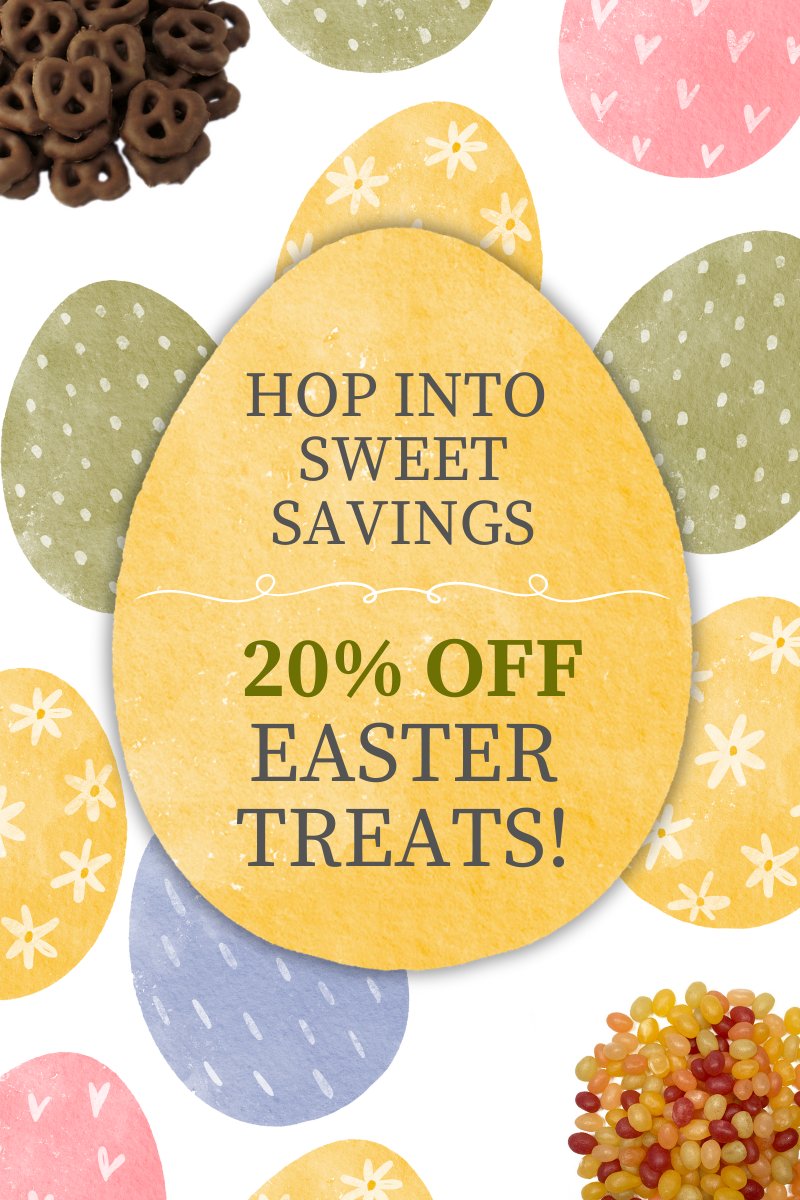 sunridgefarms's tweet photo. Easter Just Got a Little Sweeter! 🐰

Celebrate Easter with a treat (or two)! For a limited time, enjoy 20% off our mindfully made candy &amp; confections. Use Code: BUNNY20

Shop Now &amp; Save through 4/21 

#ReachForSunRidge #EasterTreats https://t.co/eKYyZoHr0k