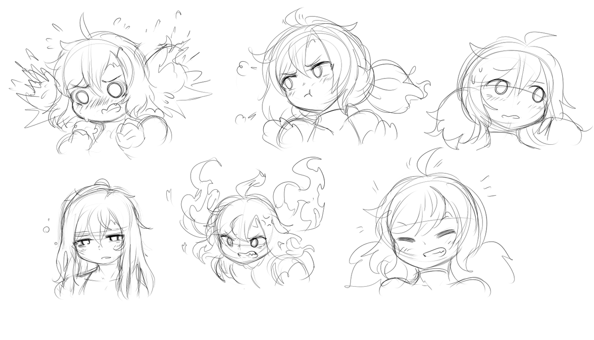 Ade reference sketches wip