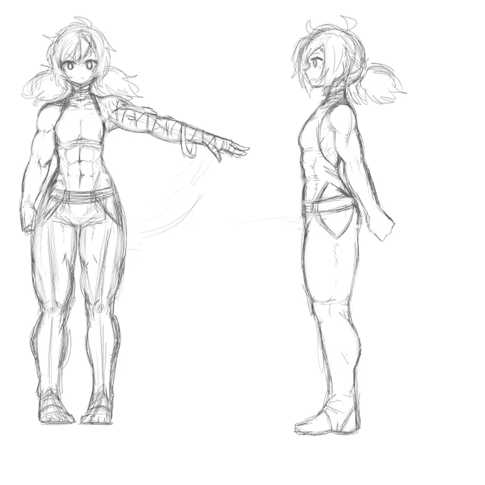 Ade reference sketches wip 