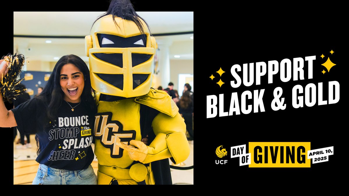 ✨ Systems Go: CECS! ✨  

Join us tomorrow from 11:30 a.m. to 1:00 p.m. in the Eng II Atrium for an exclusive #UCFDayofGiving event!  

🧁 Cupcakes, exciting giveaways and #SpaceU photo ops await you—don’t miss out! Spread the word! 🚀