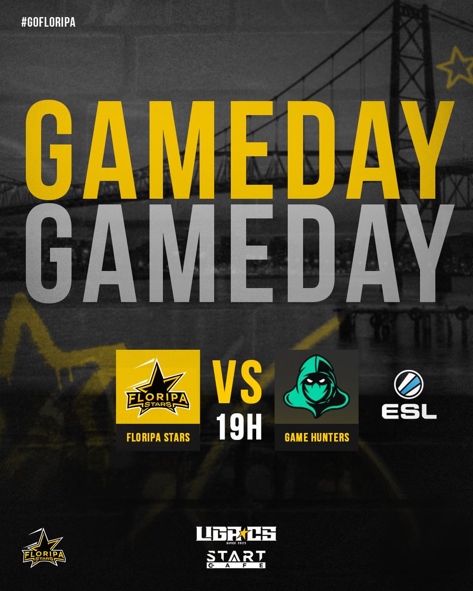 Floripa Stars (@floripastars) on Twitter photo 📢 GAME DAY
Hoje é dia de dar show na arena! 🌟⚔
ESTAMOS ONLINE!
⚔ | <a href="/GameHuntersCS2/">GameHunters</a>
⏰ | 19h (Horário de Brasília) 📢 GAME DAY
Hoje é dia de dar show na arena! 🌟⚔
ESTAMOS ONLINE!
⚔ | <a href="/GameHuntersCS2/">GameHunters</a>
⏰ | 19h (Horário de Brasília)