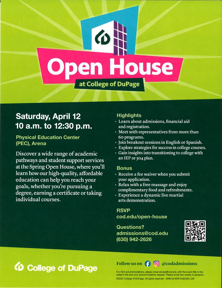College of DuPage: Addison Center (@codaddison) on Twitter photo 