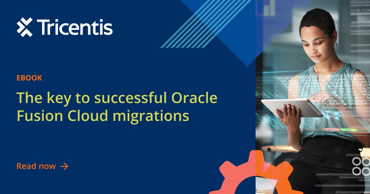 Tricentis's tweet image. The journey to #OracleFusion Cloud isn’t always smooth sailing ⛵
Challenges may lie ahead—hidden costs, skills gaps, and the looming specter of business interruption.
Our eBook will help you navigate it all 🧭 bit.ly/4i69zIM