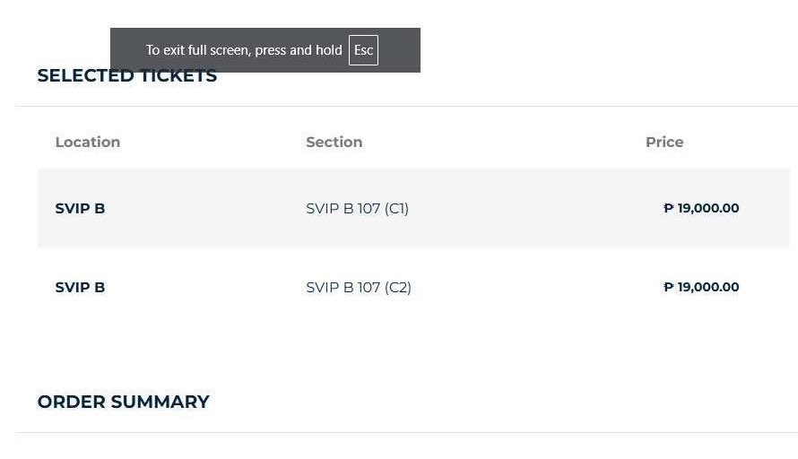 LF COJ TICKET PATRON 2 SEAT tweet media