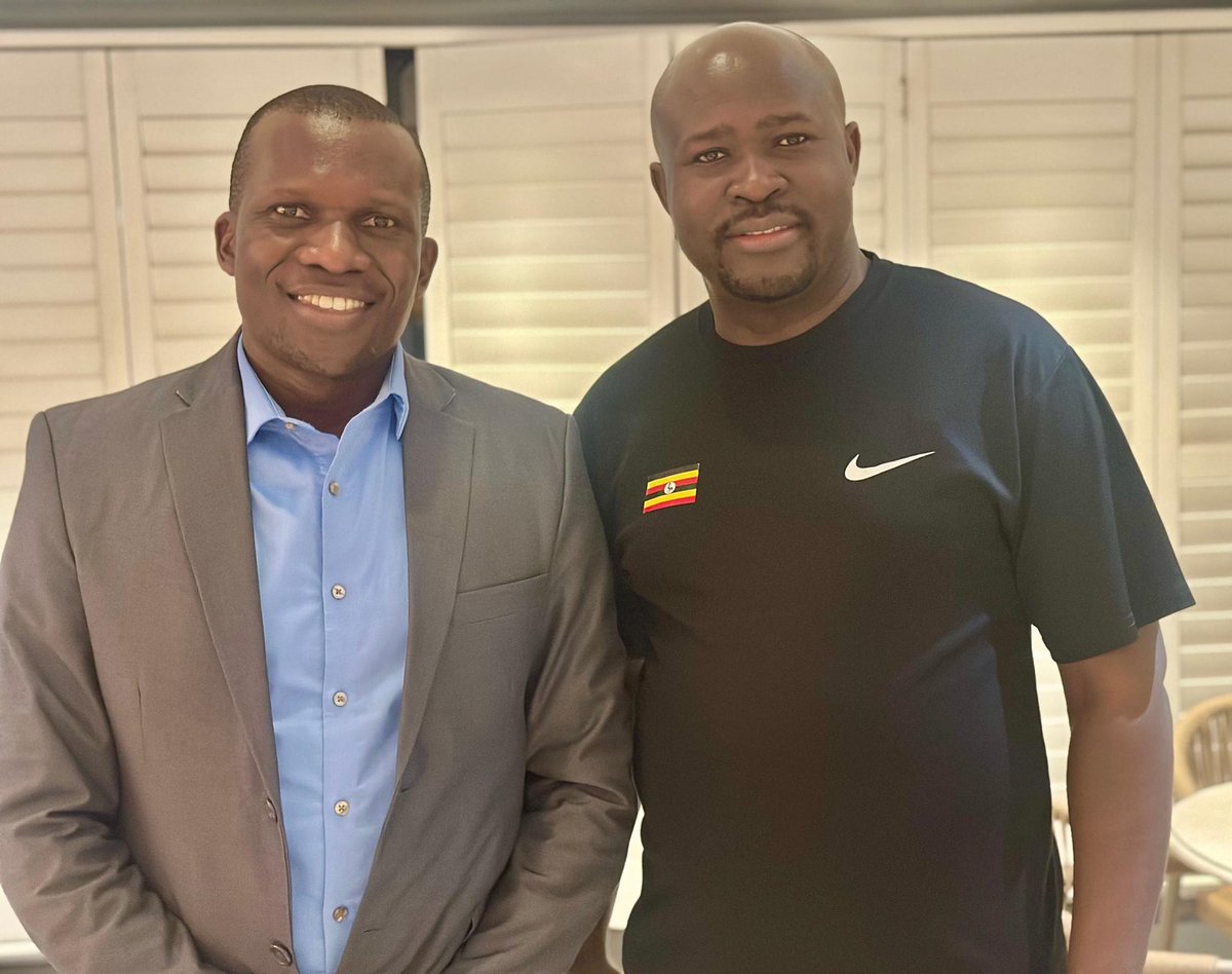 Amos Wekesa (@wekesa_amos) on Twitter photo Our ambassador to South Africa bwana <a href="/AmoruPaul/">Amb. Paul Amoru</a> met up with Bwana <a href="/MosesRutahigwa/">Moses Rutahigwa</a> in Botswana today.
We have mapped out a way to bring South African tourists to Uganda and just watch the space. Our ambassador to South Africa bwana <a href="/AmoruPaul/">Amb. Paul Amoru</a> met up with Bwana <a href="/MosesRutahigwa/">Moses Rutahigwa</a> in Botswana today.
We have mapped out a way to bring South African tourists to Uganda and just watch the space.