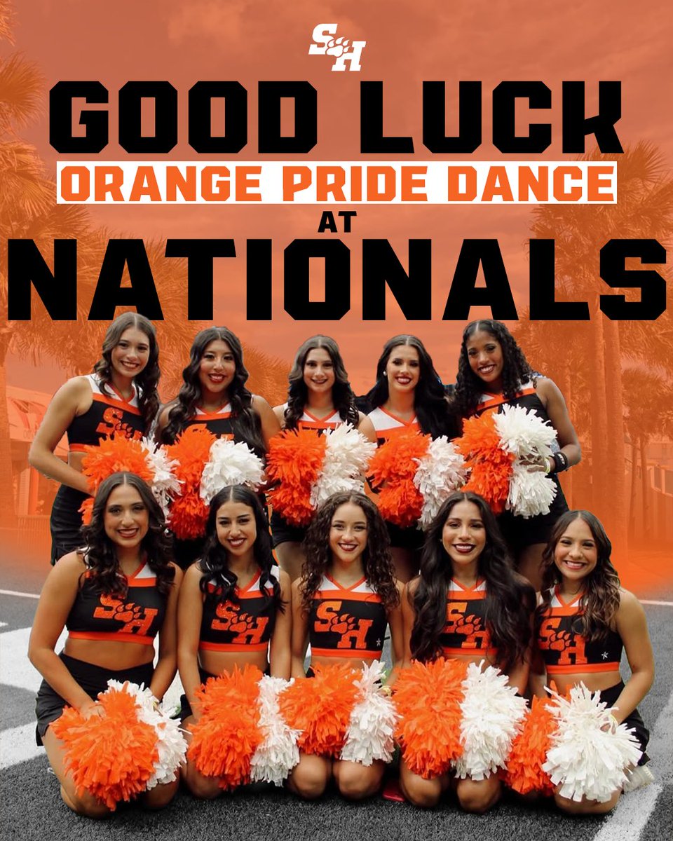 We've got pride in our Orange Pride!  Good luck at Nationals!

#EatEmUpKats