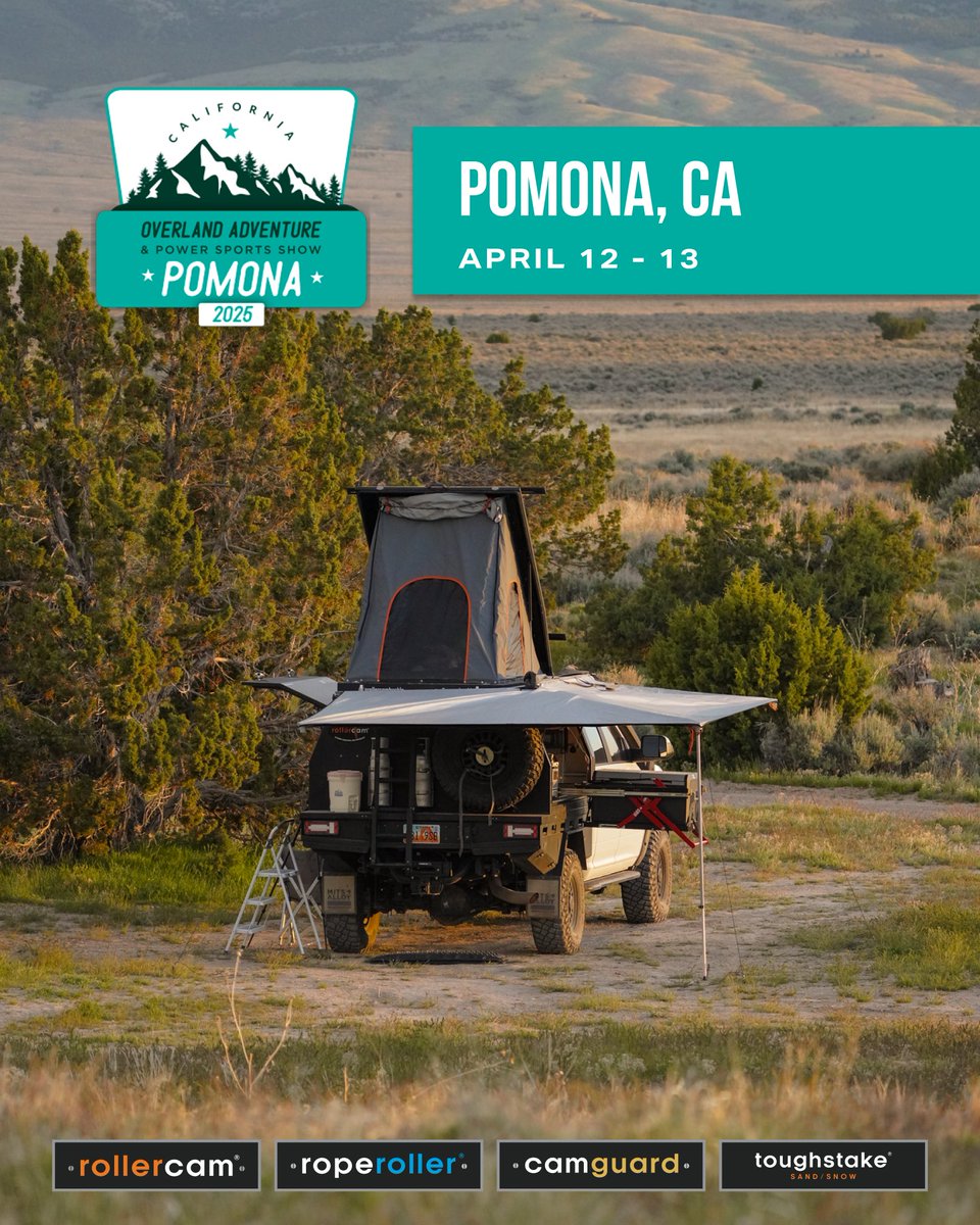 RollercamBuckle's tweet photo. Who will we see out in Pomona this weekend?

We'll be at the Fiarplex with @caoverlandadv and a bunch of other rad folks. Swing by the booth if you're around!

————

#getoutside #overlanding #overland #4x4 #4wd #offraod #vanlife #camping #rollercam #whatcanyoucam https://t.co/2aPhwLKZ72