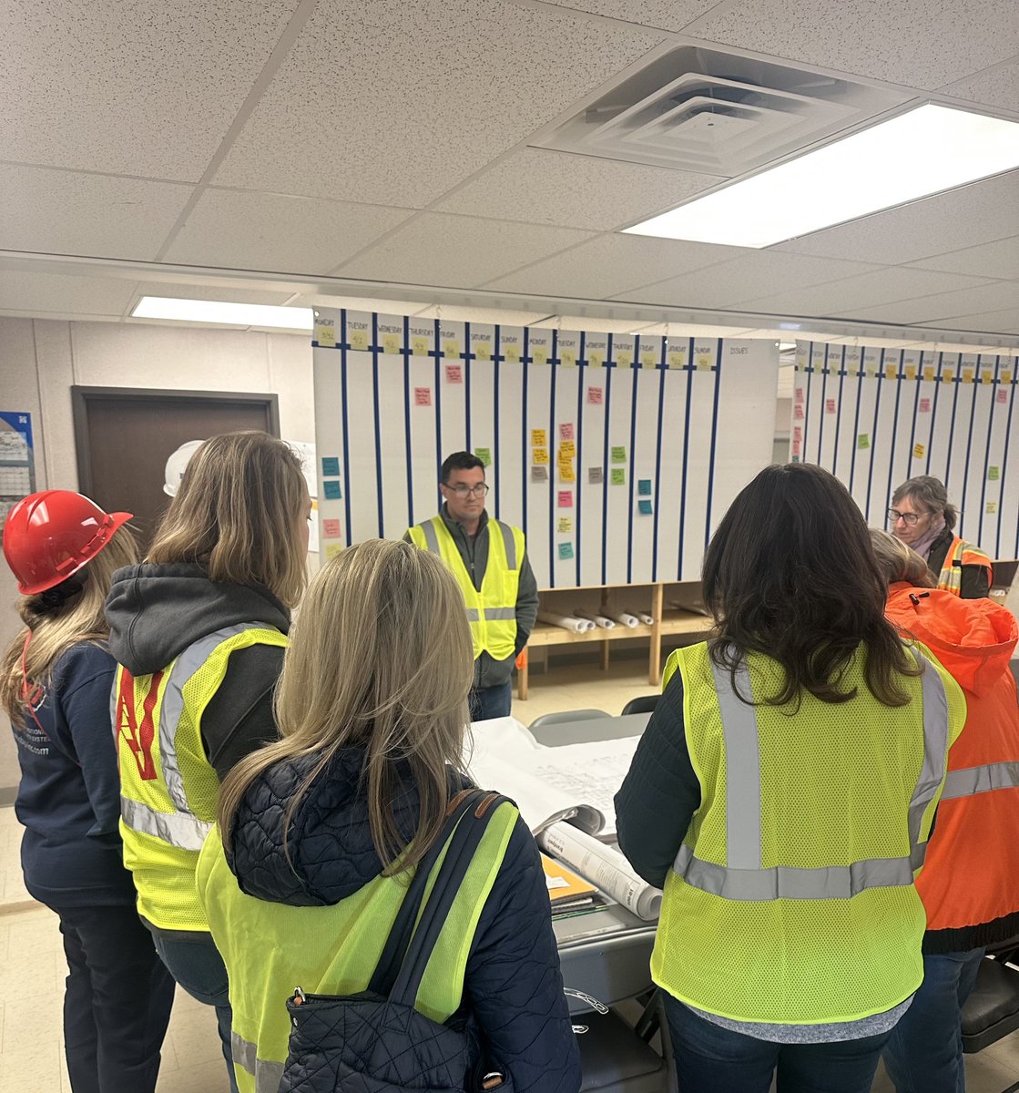 EDiSCompany's tweet image. Yesterday, we welcomed the National Association of Women in Construction to our WilmU Law &amp;amp; Convocation Center site. Loved showing them around and celebrating the women shaping our industry! 👷‍♀️💪 #NAWIC #BuildingWhatMatters #WilmU