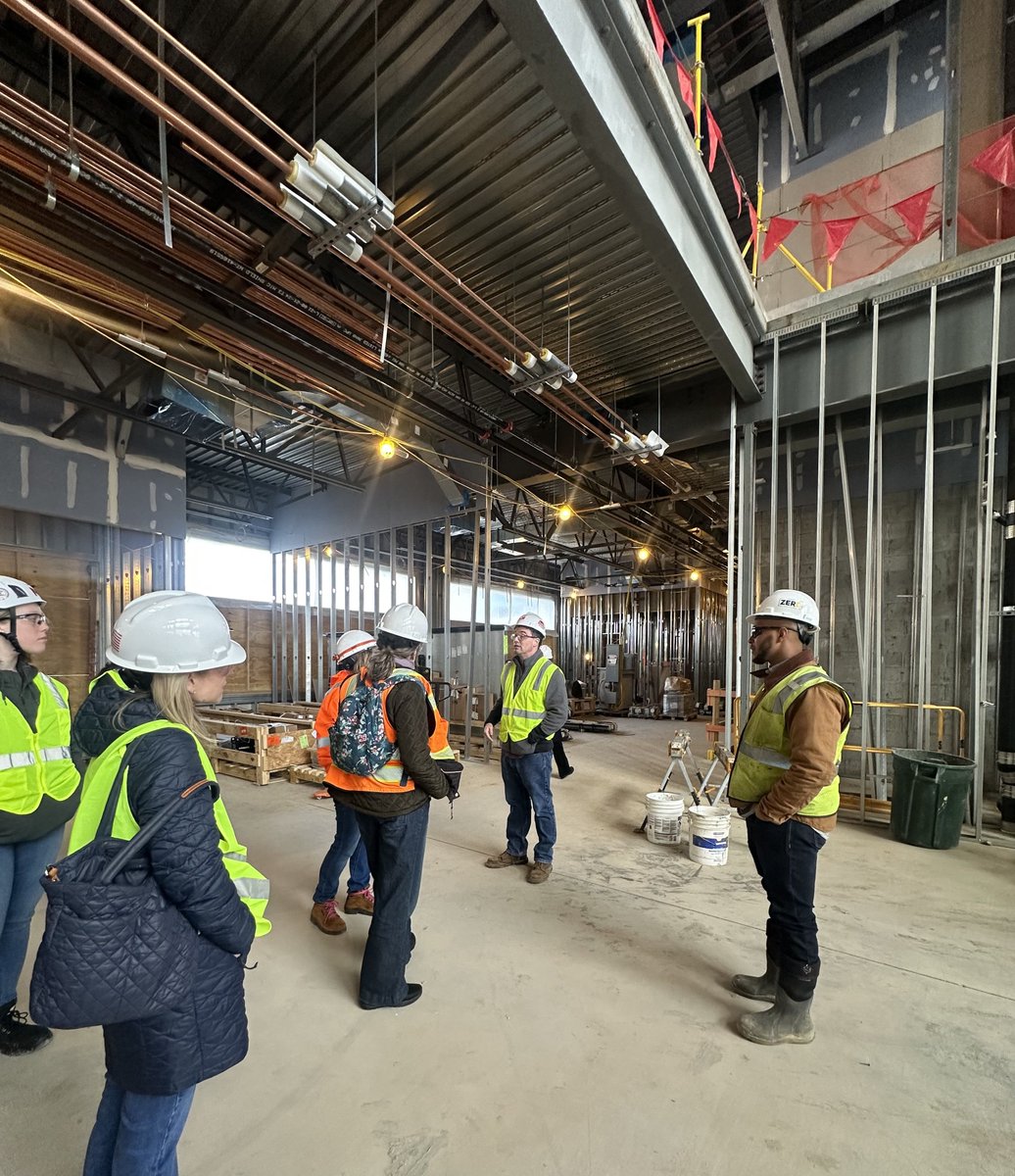 EDiSCompany's tweet image. Yesterday, we welcomed the National Association of Women in Construction to our WilmU Law &amp;amp; Convocation Center site. Loved showing them around and celebrating the women shaping our industry! 👷‍♀️💪 #NAWIC #BuildingWhatMatters #WilmU