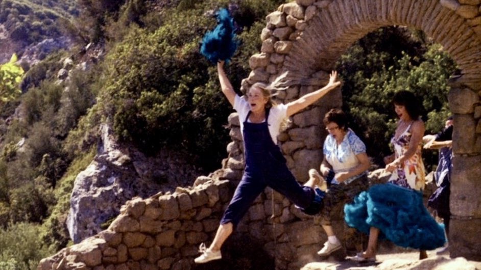 trulystreep's tweet image. oh to live the Mamma Mia life on a Greek island