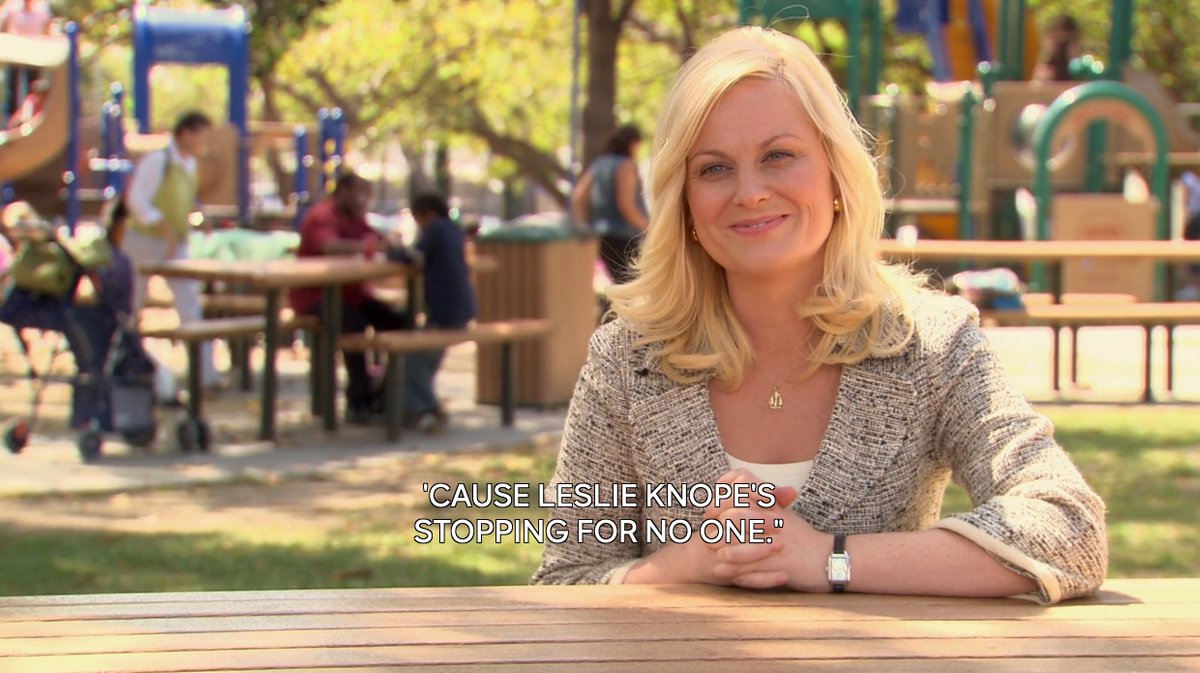 out of context parks and rec tweet media