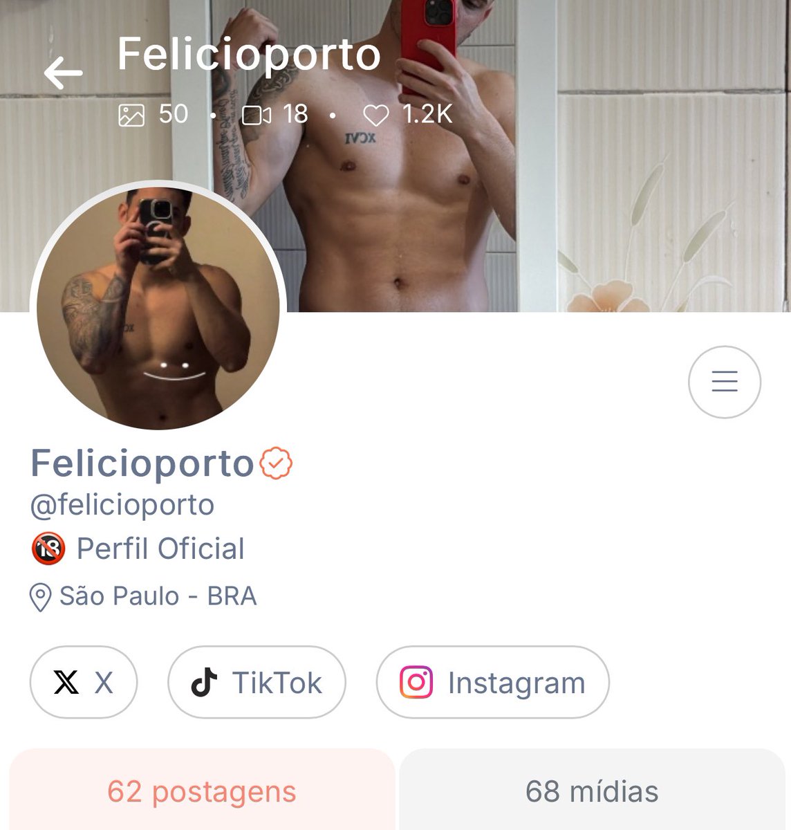 fpmais18's tweet photo. Agora somos Perfil Verificado no Laranjinha 🧡🧡🧡

https://t.co/sNIyi7qSgs https://t.co/OLeYPO9fjM