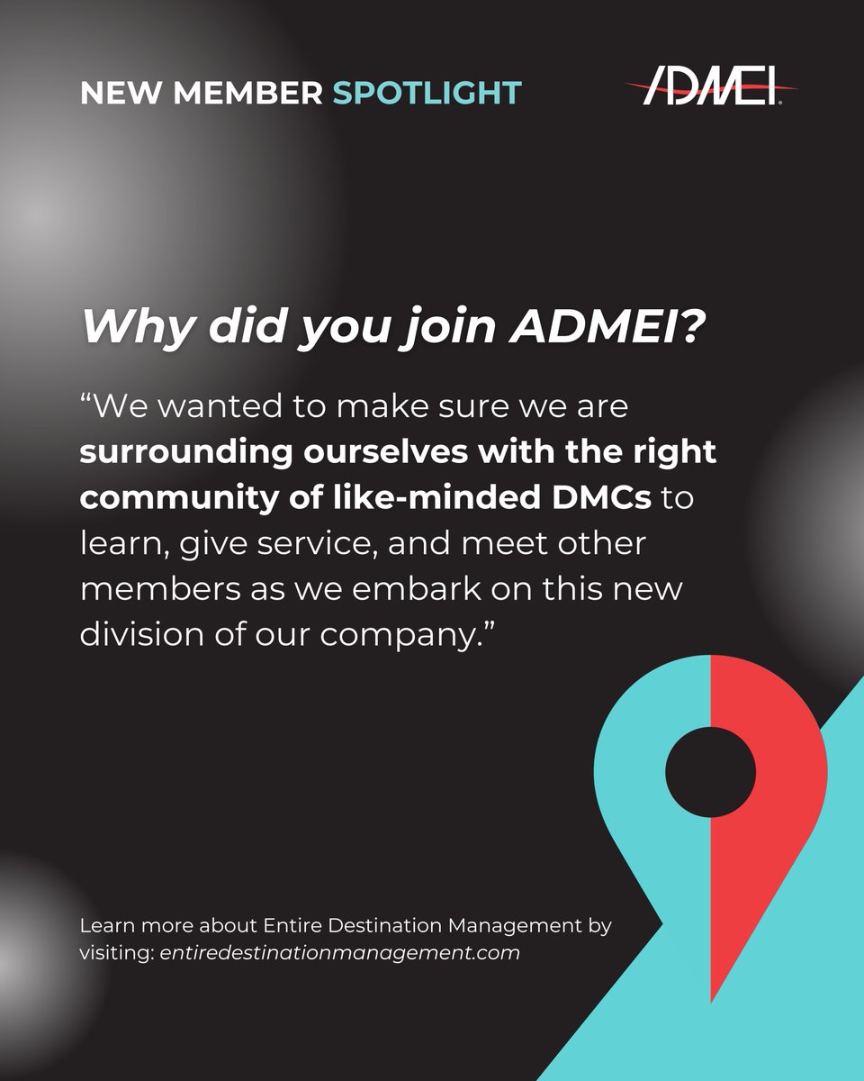 Welcome, Entire Destination Management, to the ADMEI family! 🌟

A division of Entire Productions, Inc., they’ve been creating unforgettable experiences since 2000, specializing in the San Francisco Bay Area, Monterey Peninsula, and Napa/Sonoma Wine Country.

We’re so happy to