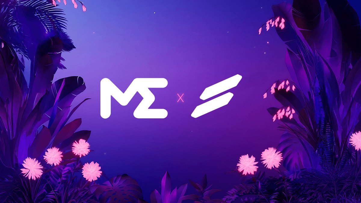 BenGruenbaum's tweet photo. HUGE. 

 @MagicEden Acquires Slingshot. Incredibly bullish announcement on an incredibly bullish day in the markets. 

You still fading this team? Couldn’t be $ME. https://t.co/nLO7Y2l2NS