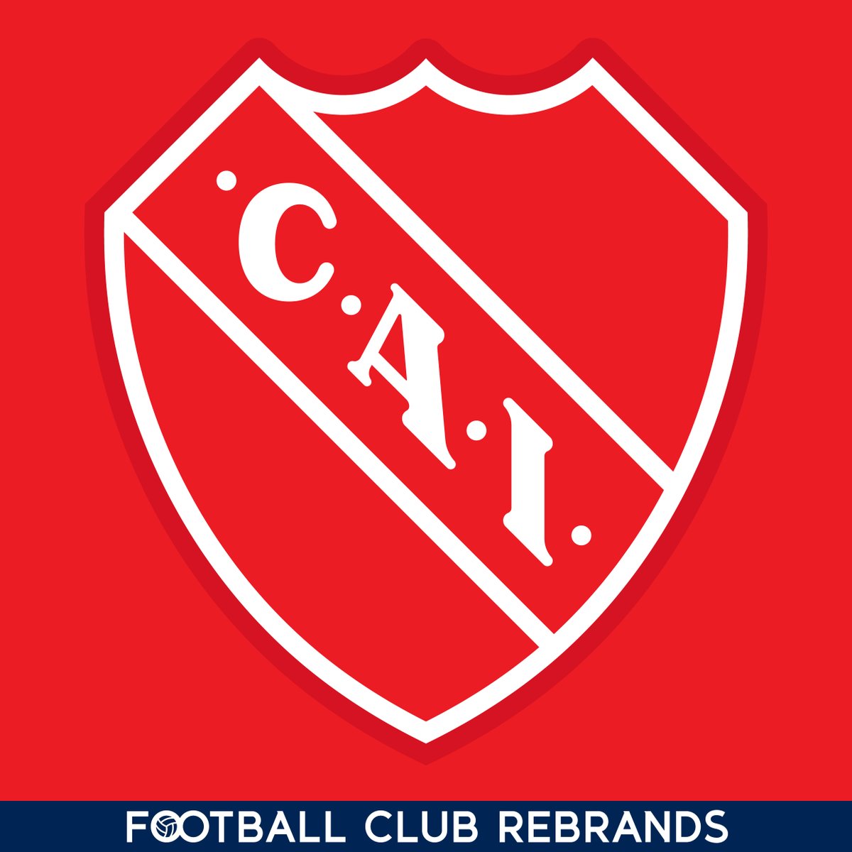 FCRebrands's tweet photo. Mi rediseño de los dos escudos de @Independiente: pequeños (necesarios) retoques al principal y una vuelta a los orígenes para el alternativo.

#CAI #CAIndependiente #reydecopas #copalibertadores #futbolargentino https://t.co/iYxXjwiQ2R