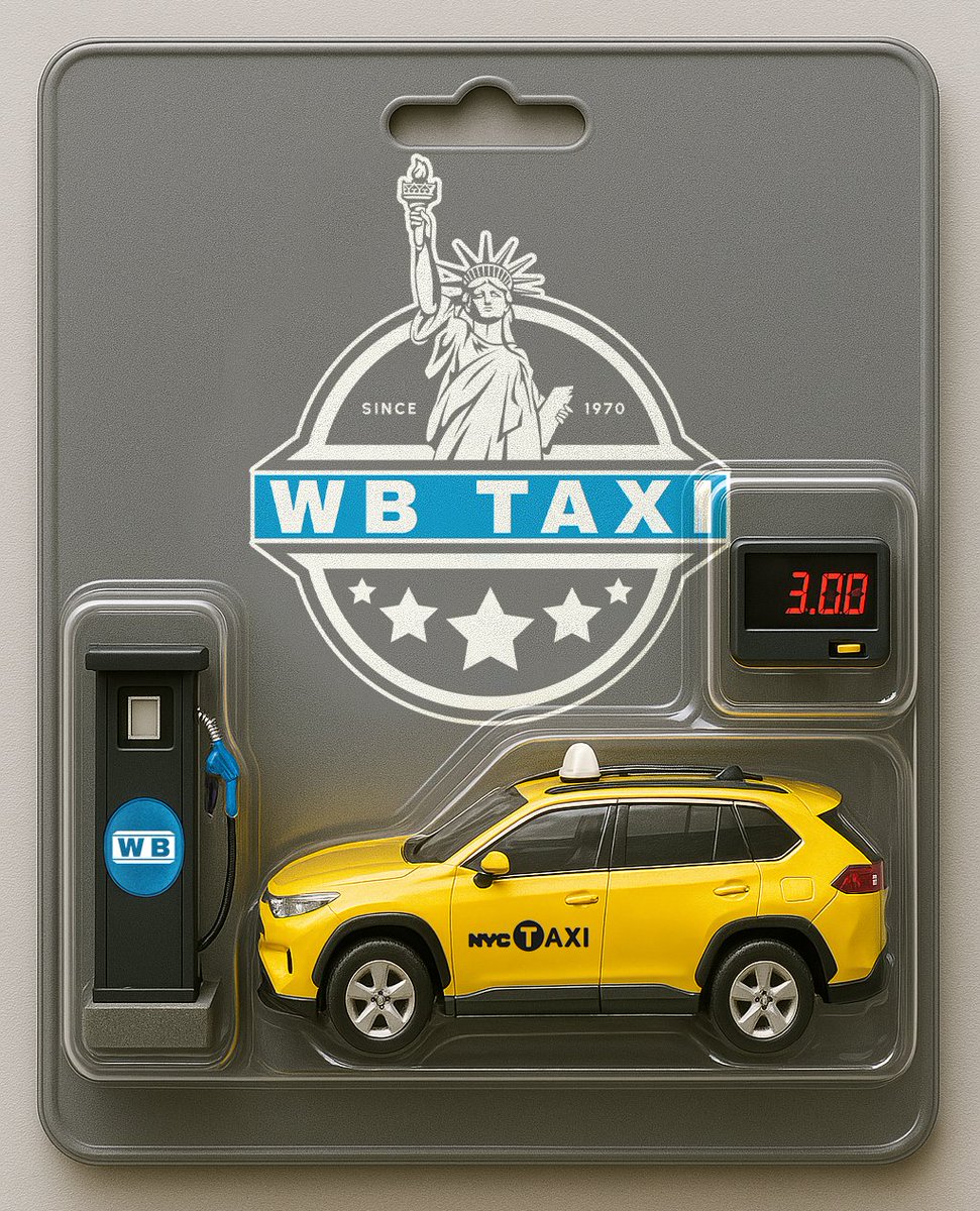 *Driver and Medallion not included*

#nyc #newyorkcity #nyctaxi #wbtaxi #taxicab #taxi #yellowcab #yellowtaxi #taxidriver #taxidrivers