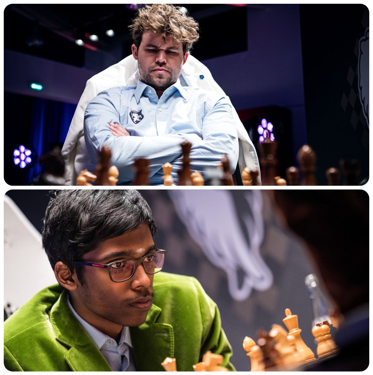 GMJuditPolgar's tweet photo. The art of concentration ❤😉
@MagnusCarlsen @GMHikaru @rpraggnachess @NodirbekGM
#ChessConnectsUs @freestyle_chess @chess24 #heartbeating #faces #chessplayers #intensity #photography
📷 @StevBonhage & @LennartOotes https://t.co/mG7lqSxiQ9