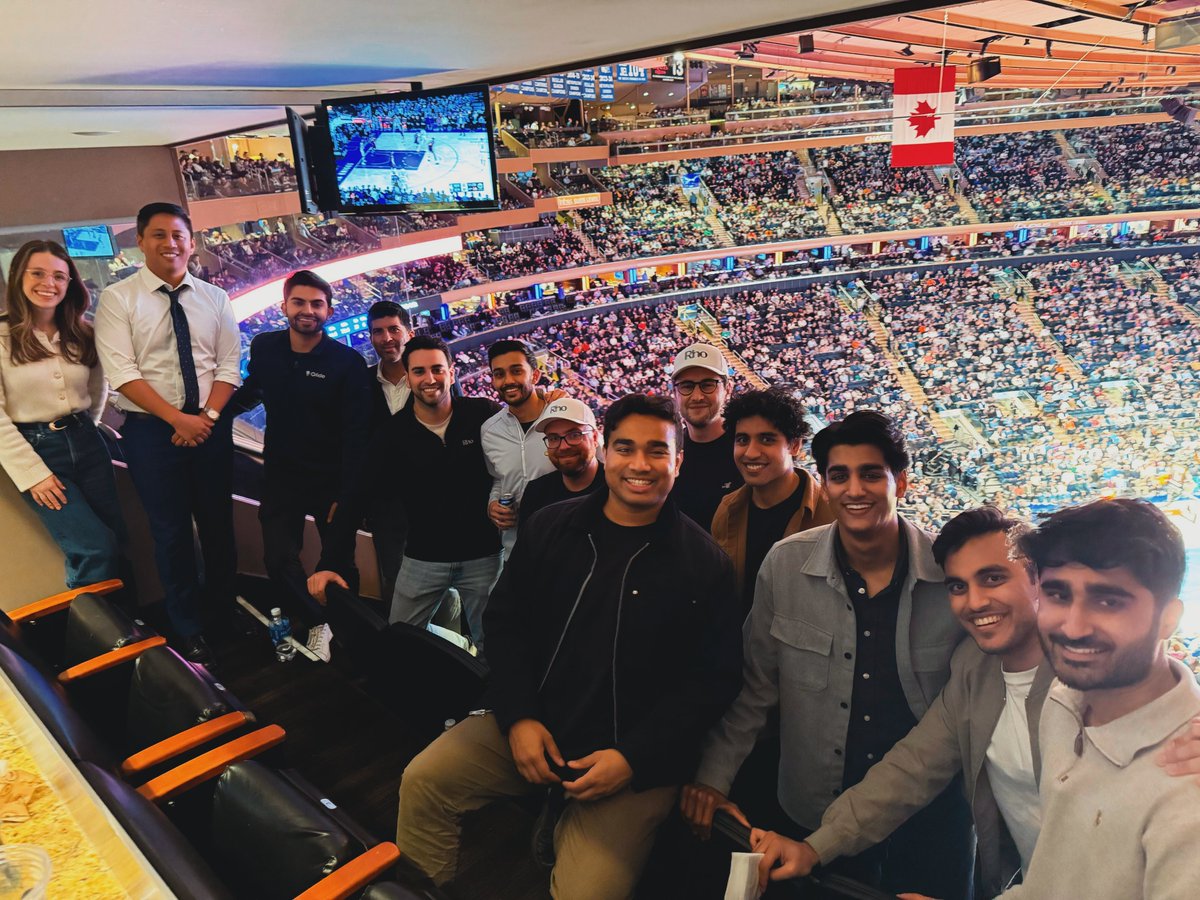 Name a better way to celebrate a Series A than box seats at the Knicks game🏀