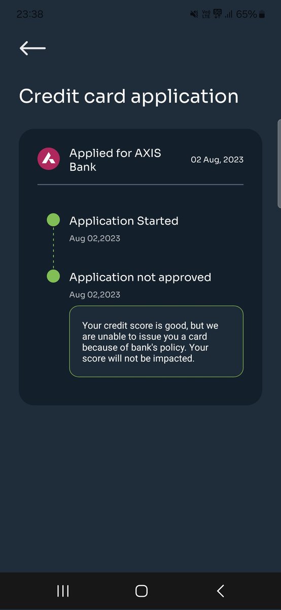 aamipracheta's tweet image. Shocking! Got rejected for a #KiwiCard because they couldn’t fetch my CIBIL—despite a score of 806, 4 credit cards with 20L+ limit, ZERO defaults &amp;amp; a clean history since 2009. While your app from 2023 says I have a good score!
please explain!
#CreditCard #FintechFail