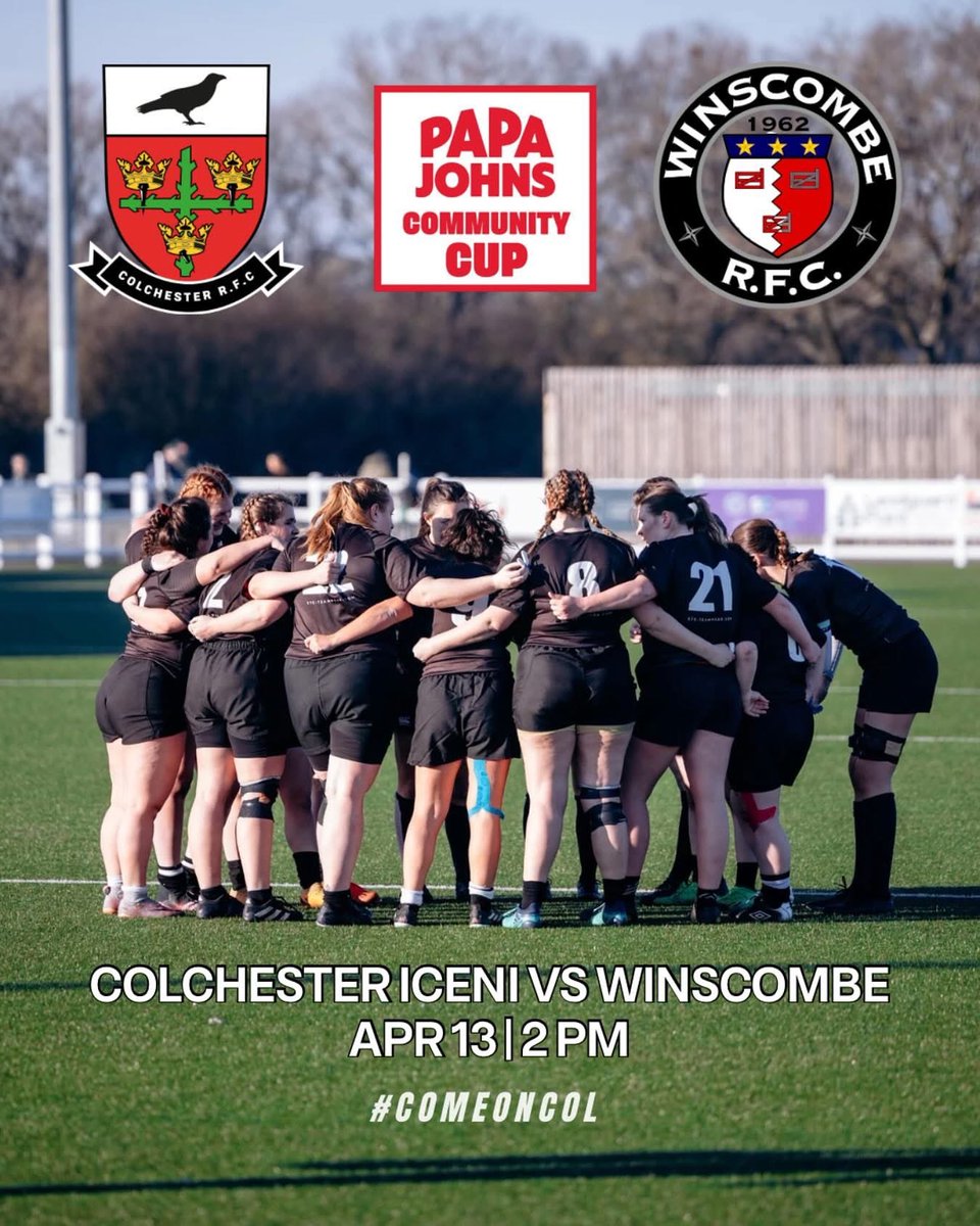 The girls are one match from Twickenham! Let’s get their biggest ever crowd supporting them at Raven Park on Sunday!