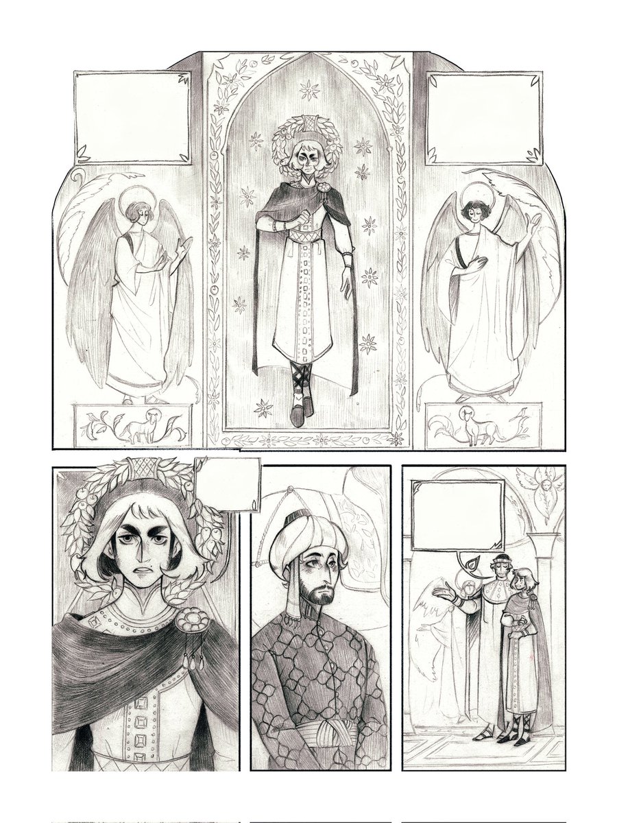 CorvinusKrah's tweet image. It's #PortfolioDay , pls Corvinus pretend to be a busy artist....
Yes.