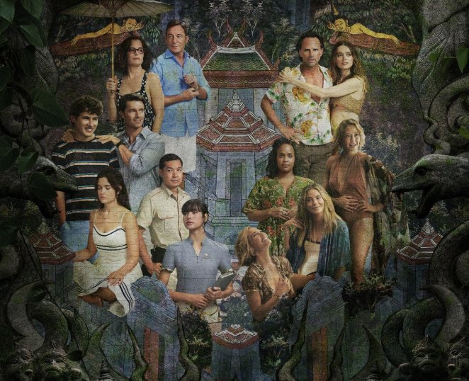 FilmUpdates's tweet photo. Jason Isaacs on his experience filming ‘THE WHITE LOTUS’

“It was a theatre camp, but to some extent an open prison camp: you couldn’t avoid one other. There are tensions and difficulties, I don’t know if they spilled from on screen to off-screen, or if it would have happened anyway. There were alliances that formed and broke, romances that formed and broke, friendships that formed and broke. It’s a long period of time for people to be away from their family with an open bar and all the wildness being in Thailand allows.
I can’t pretend I wasn’t involved in some off-screen drama... there were times when things were not quite so fond. I was in some ways used to it, but within a couple of weeks my wife [who was with him on set and used to be an actor] went, ‘Some of these people are fucking mad.’ I said, ‘No, it’s just a bunch of actors away on location, love. You’ve forgotten what it’s like.’” 

(https://t.co/6W4sLNt6hI)