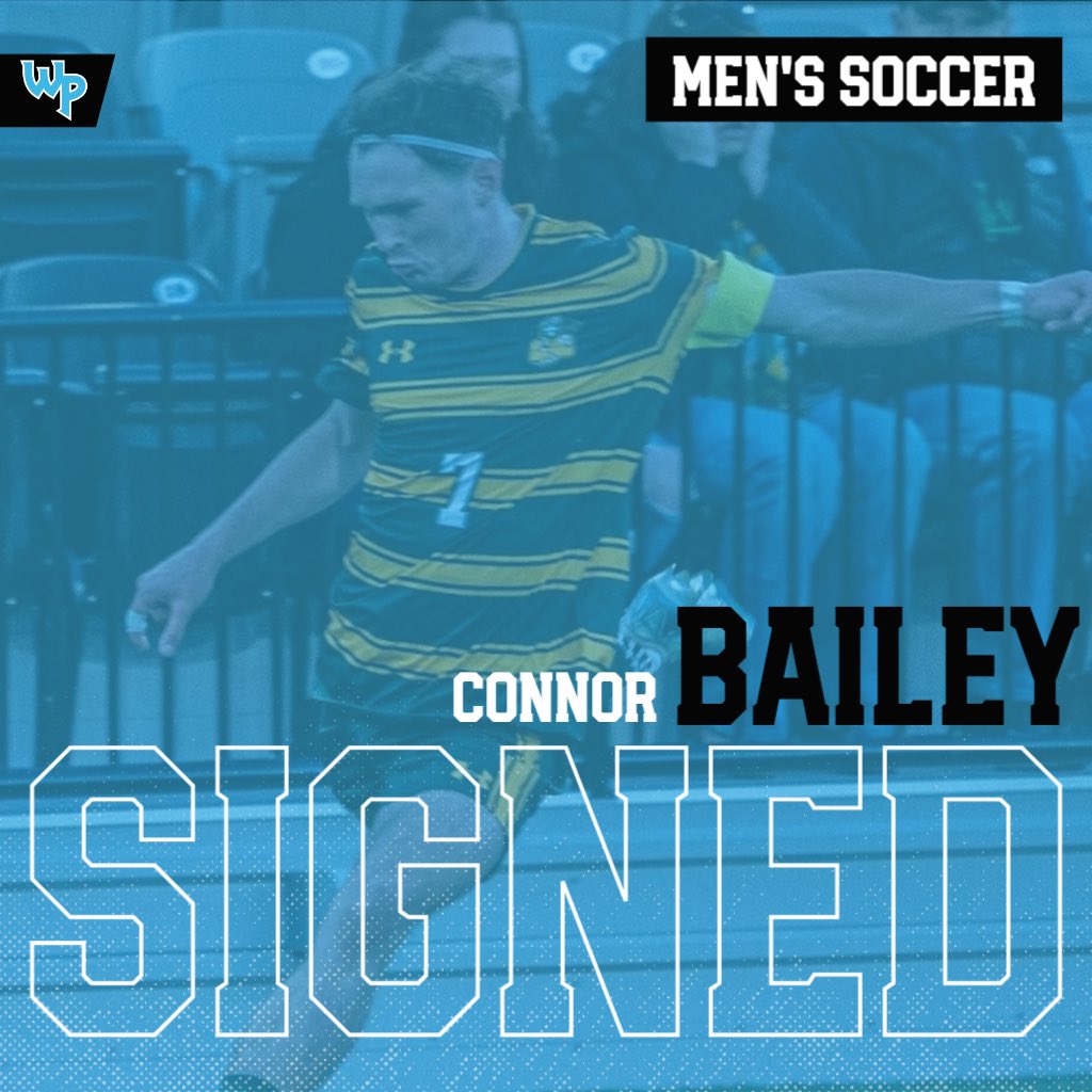 Spokane’s own, Connor Bailey is joining the WarnerPac! Welcome to the family Connor!

#warnerpac 
#wpknightsmsoc 
#wpuknights