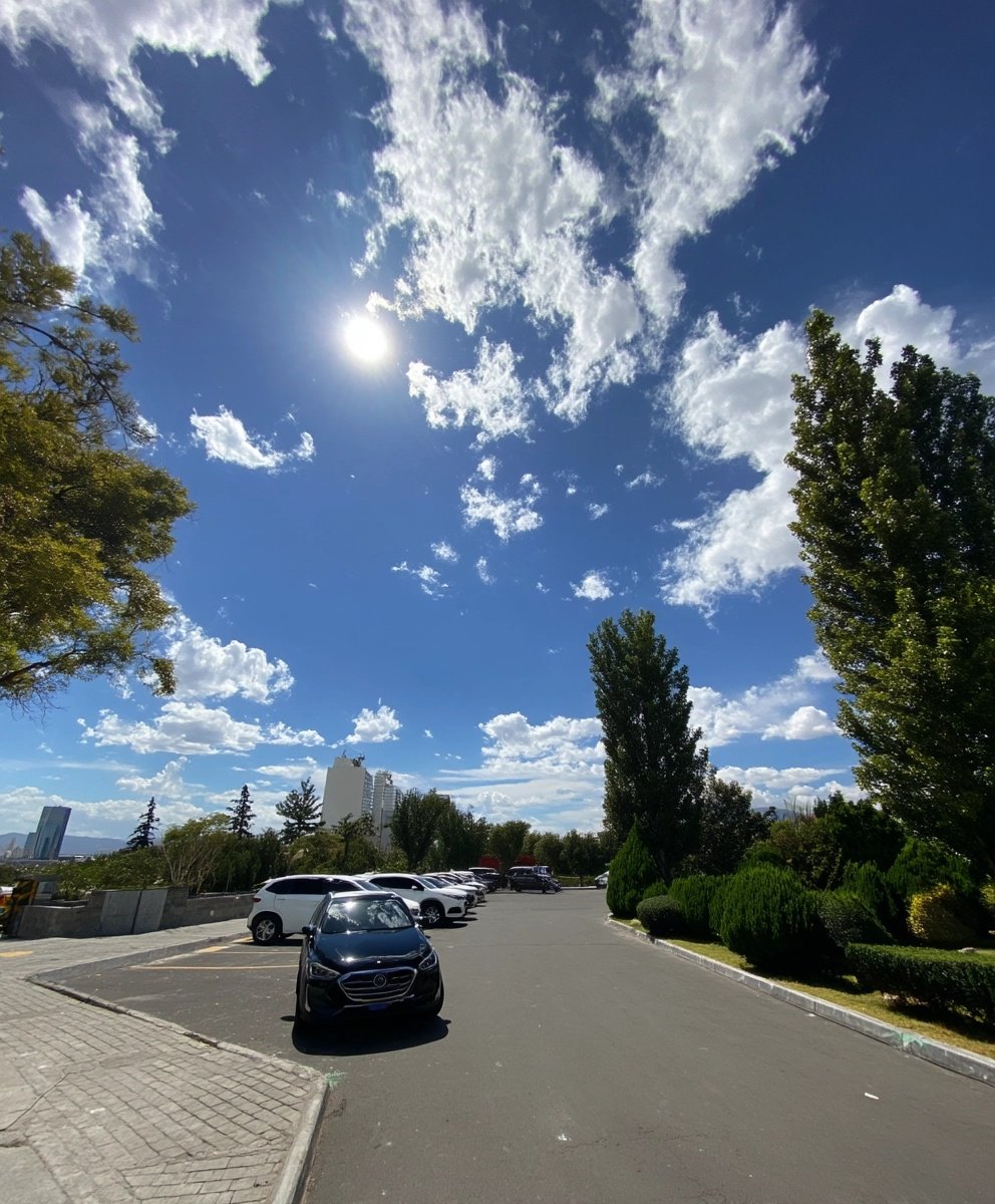 What a beautiful Chinese day here in Spain.