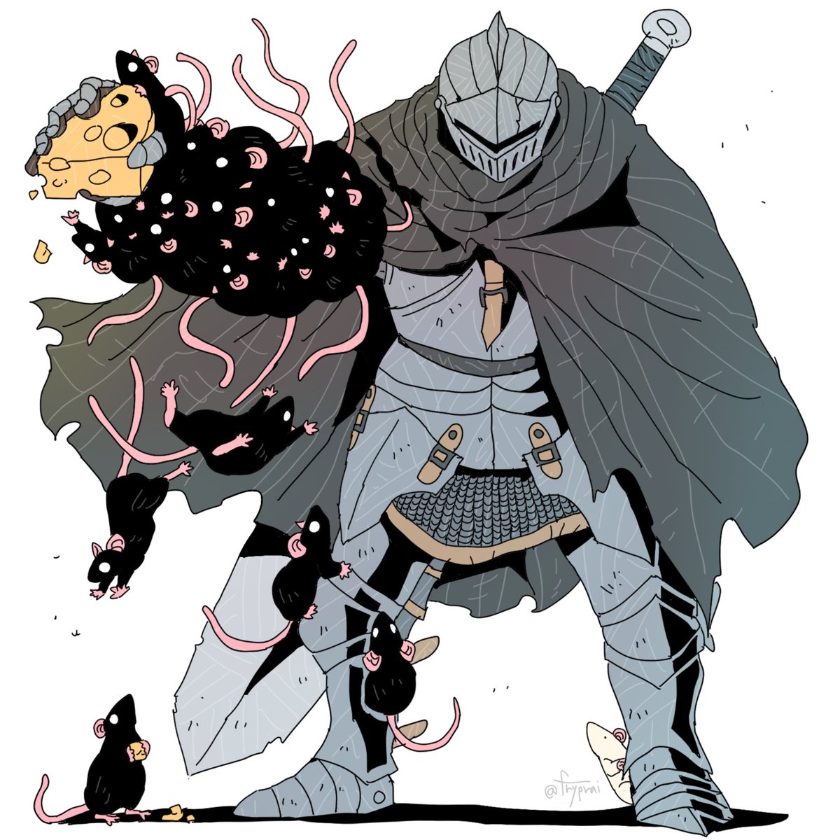 The rats gauntlet

#drawing