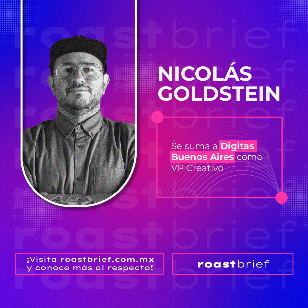 roastbrief's tweet photo. 🚀 Digitas Buenos Aires suma a Nicolás Goldstein como VP Creativo para fortalecer su apuesta creativa y expandir su liderazgo en el mercado global. ¡Un talento de impacto que potenciará su visión! 💡 #Digitas #Publicidad #Creatividad

Lee la nota aquí: https://t.co/6wflrJI63e https://t.co/kFeN3gs2PR