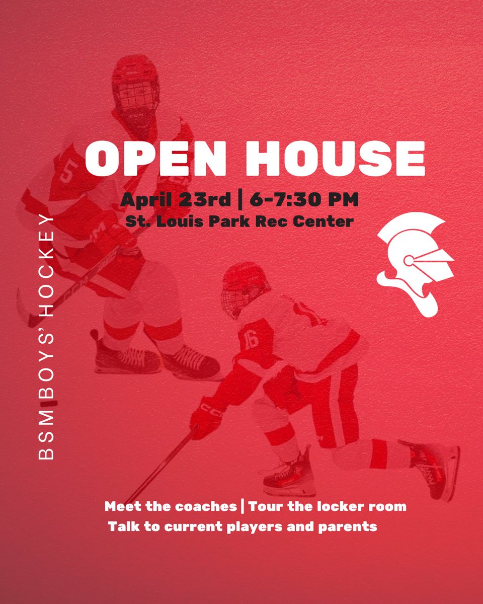 BSMBoysHockey's tweet photo. Mark your calendars for this unique opportunity; a hockey-specific Open House! Just 2 weeks away! https://t.co/bQoks2ZDm0