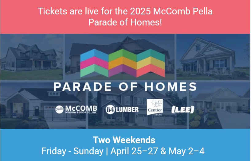 Get your FREE tickets to the 2025 Parade of Homes! Tour our fully decorated home for sale in Aberdeen! Homes on tour around the Indy area. Click for tickets: bagi.com/parade-of-home…