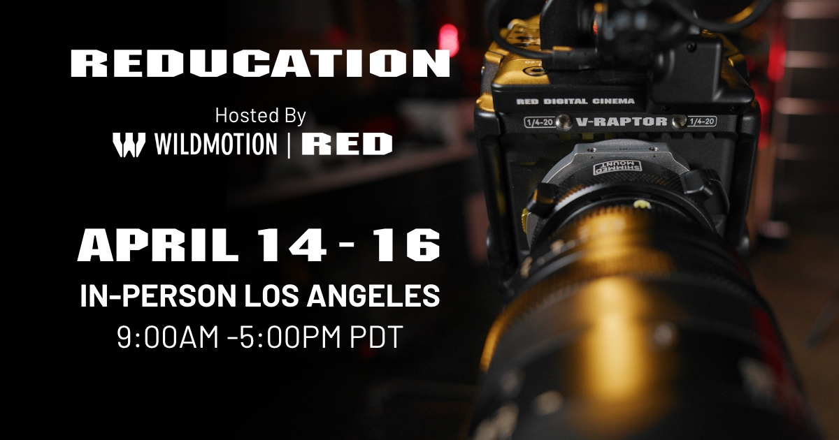 RED Digital Cinema (@red_cinema) on Twitter photo Join RED and <a href="/Wildmotion/">Naachito Manchi</a> for an immersive, in-person REDUCATION experience in Los Angeles, April 14â16, 2025.
Train with industry experts as they guide you through exposure dynamics, focus tools, image composition, and post-production workflows. Get hands-on with the V-RAPTOR Join RED and <a href="/Wildmotion/">Naachito Manchi</a> for an immersive, in-person REDUCATION experience in Los Angeles, April 14â16, 2025.
Train with industry experts as they guide you through exposure dynamics, focus tools, image composition, and post-production workflows. Get hands-on with the V-RAPTOR