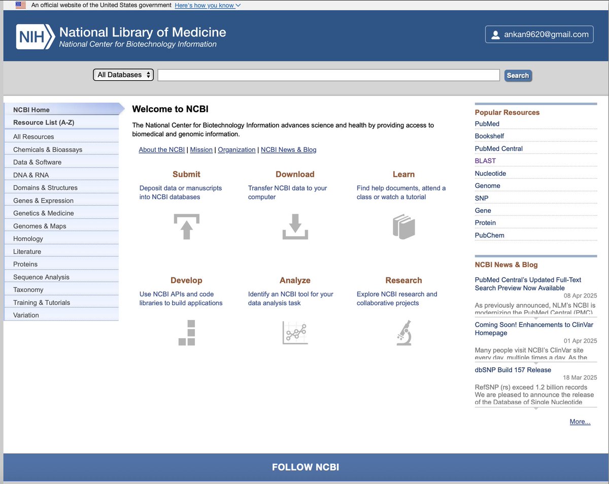 NCBI's Entrez includes a database of experimentally determined three-dimensional biomolecular structures. The addition of structure data to Entrez makes this information easily accessible to biologists, and to facilitate comparative analysis involving 3D structure.