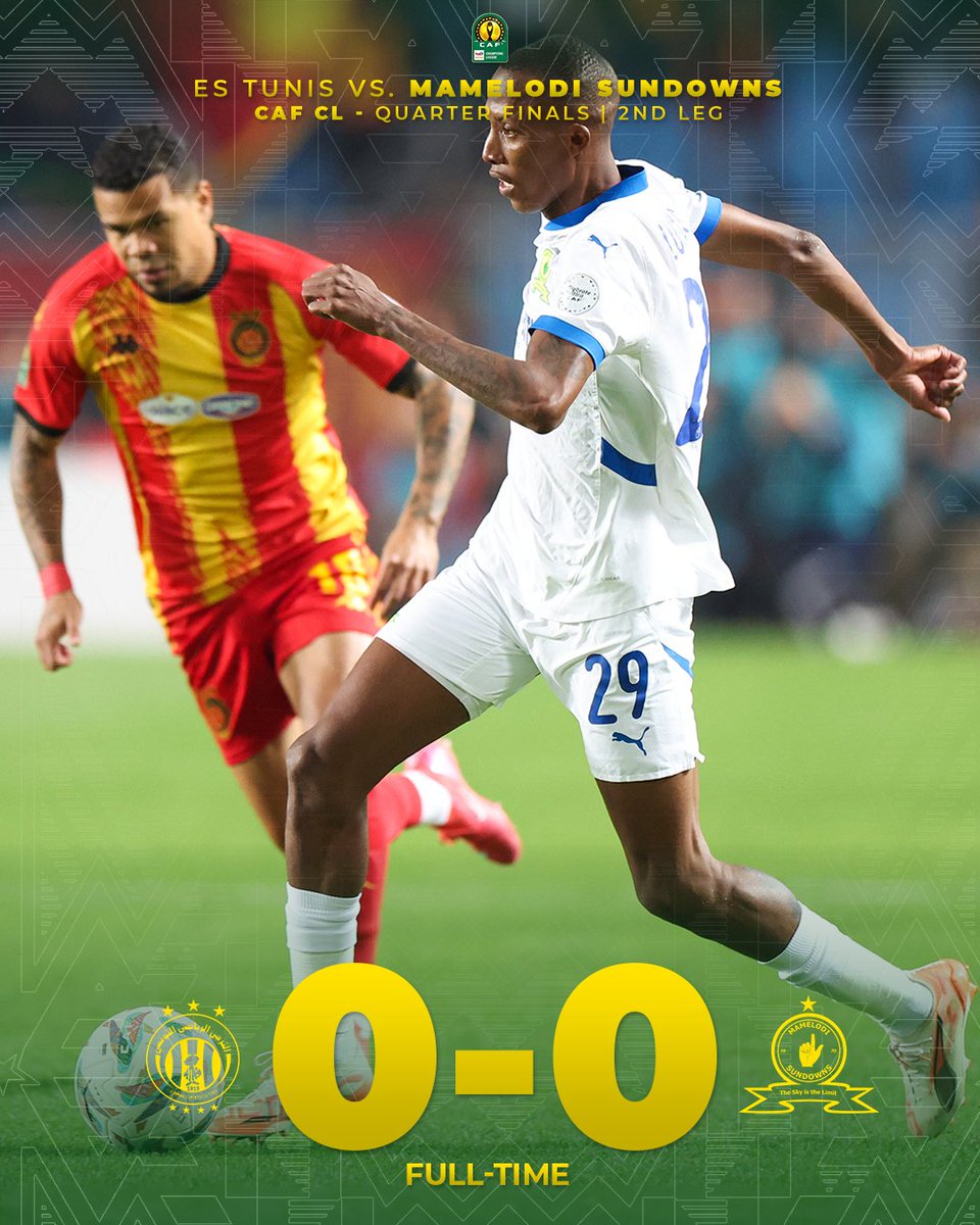 AfricaFactsZone's tweet photo. Orlando Pirates 🇿🇦 beat MC Alger  🇩🇿 1-0 on aggregate to qualify for the Semi Finals of the CAF Champions League.

Mamelodi Sundowns 🇿🇦 beat Esperance de Tunis 1-0 on aggregate to advance to the Semi Finals.

Stellenbosch 🇿🇦 beat Zamalek 🇪🇬 1-0 on aggregate to qualify for the Semi Finals of the CAF Confederation Cup.