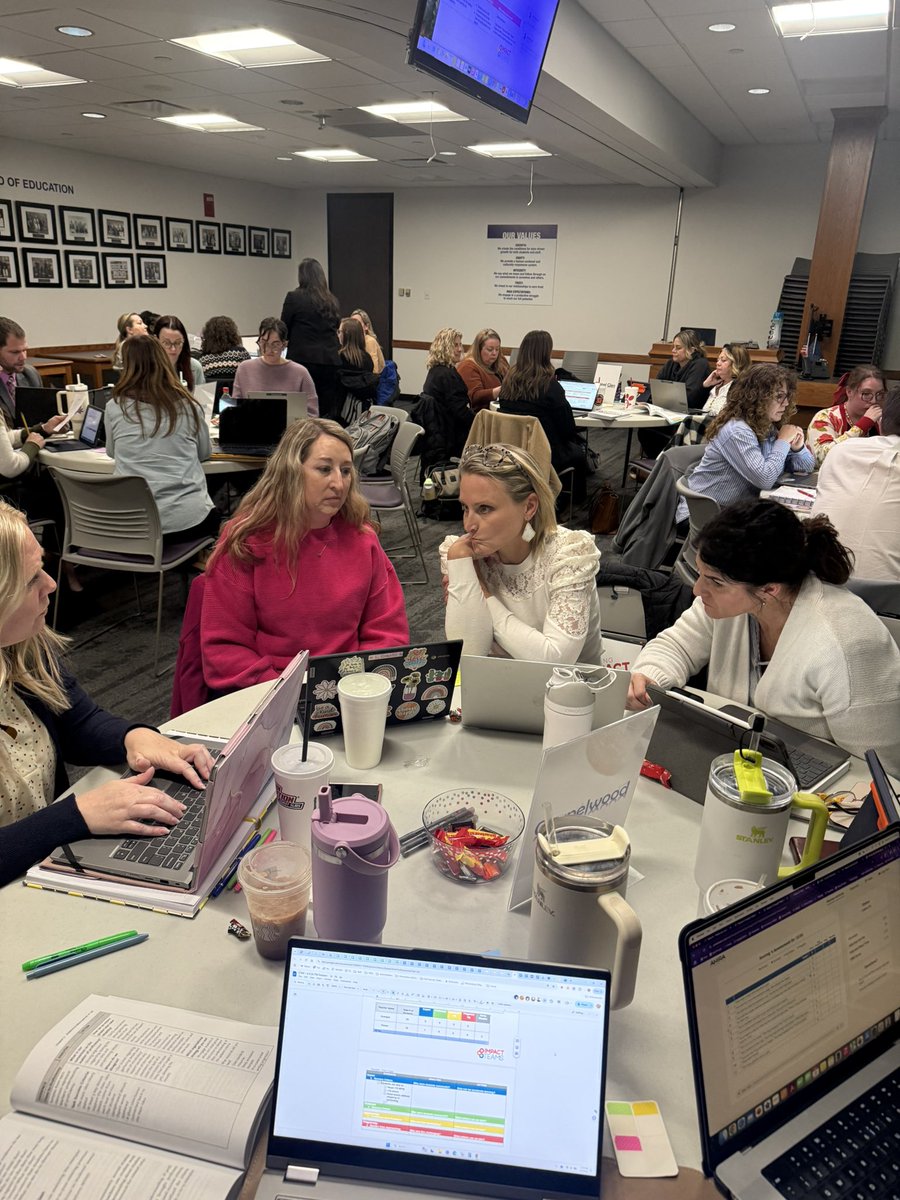 Mrs_CoachBrown's tweet photo. Our literacy leaders took part in professional development today with @RachelELAuthor and focused on Impact Teams! @CWChamps #wearewayne https://t.co/S0AFwq23CI