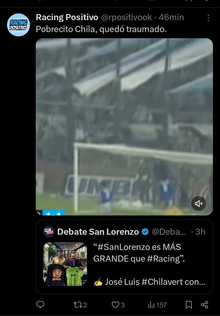 _ganenomueran's tweet photo. Y a esto le llamo, entró la bala.

San Lorenzo es más grande que Racing. https://t.co/0fBHhODM4e