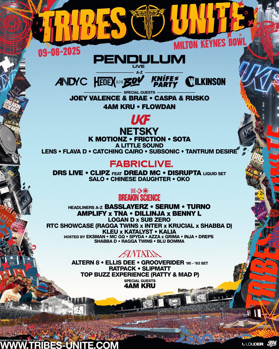Stage splits for MK National Bowl show this August 😈

Get your tickets here: pendulum-live.com