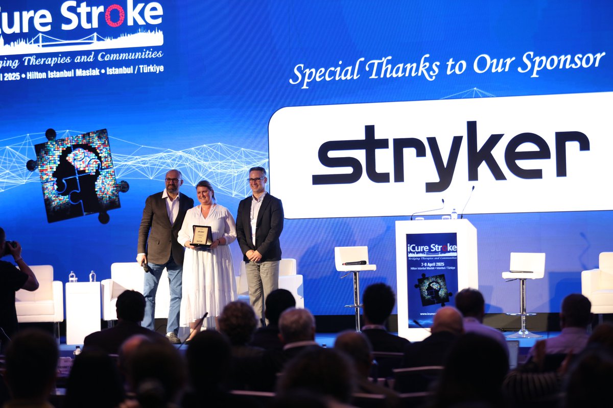 A sincere thank you to <a href="/Stryker_NV/">StrykerNeurovascular</a>  for your valued partnership.

Your support was instrumental in the success of this event, enabling meaningful collaboration and continued advancement in stroke care innovation.

#icurestroke2025 #stryker