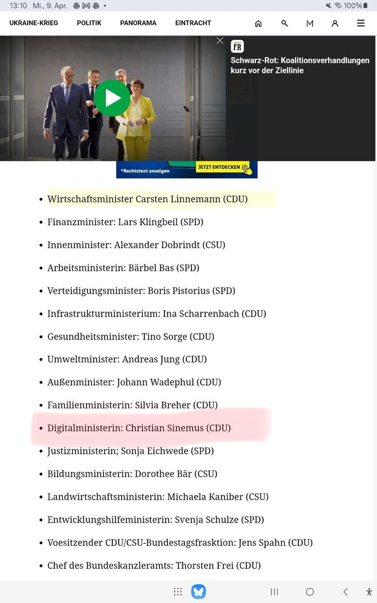 dammiLoh's tweet image. Hoffentlich ist man sich in der #CDU sicher und einig…? 🤔

#WTFis #Sinemus #Koalitionsverhandlungen #Koalitionsvertrag #Koalition