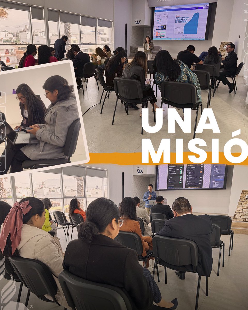 AdventistaAPSur's tweet photo. 👉Del 31 de marzo al 4 de abril se realizó el #GAiN de funcionarios #APSur, con el lema “Una misión, infinitas posibilidades”.
✅Aprendimos conceptos básicos de la #Comunicación y el uso de herramientas digitales para cumplir la misión. 📸📹📱🎤🎧🛜🎬
#VamosConTodo https://t.co/gqZZZ5TSB2