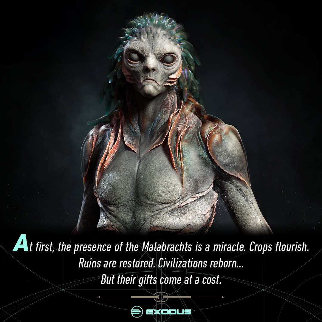 They do not bring war.
They do not bring conquest.
They bring obedience. 

Find out more about these unique Changelings in the latest #EXODUSGAME Feature.

➡️ bit.ly/3XU0FqC