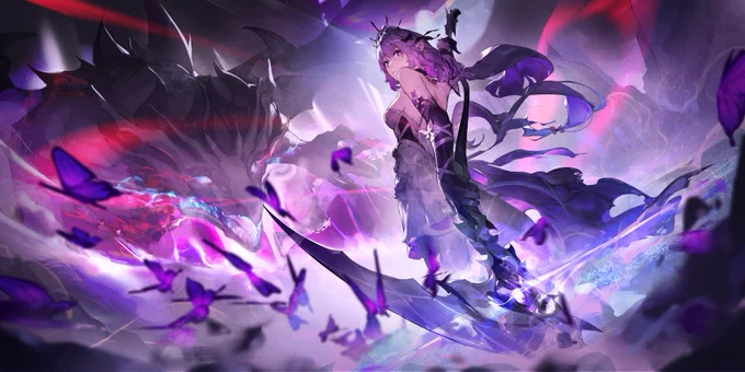 I only wish that Death, may protect us...#Castorice #Honkaistarrail 