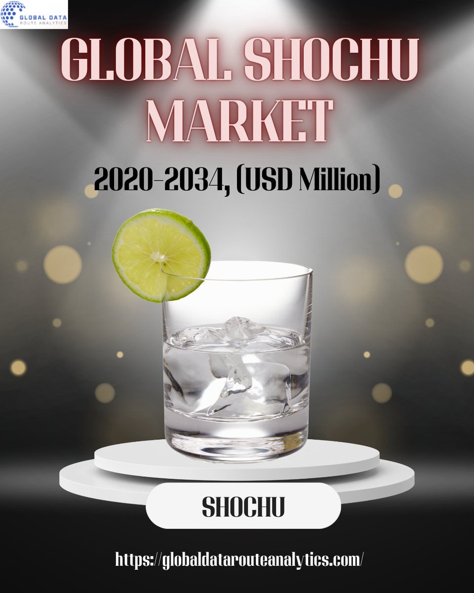 DataRoute55813's tweet photo. 🍠 Japan’s Next Global Sip! The Global Shochu Market (2020–2034) is rising fast as wellness spirits, low-ABV trends, and premium Japanese craft distilling power global demand for this ancient brew! 🌏🔥🍶 https://t.co/G9tXmfLqFV