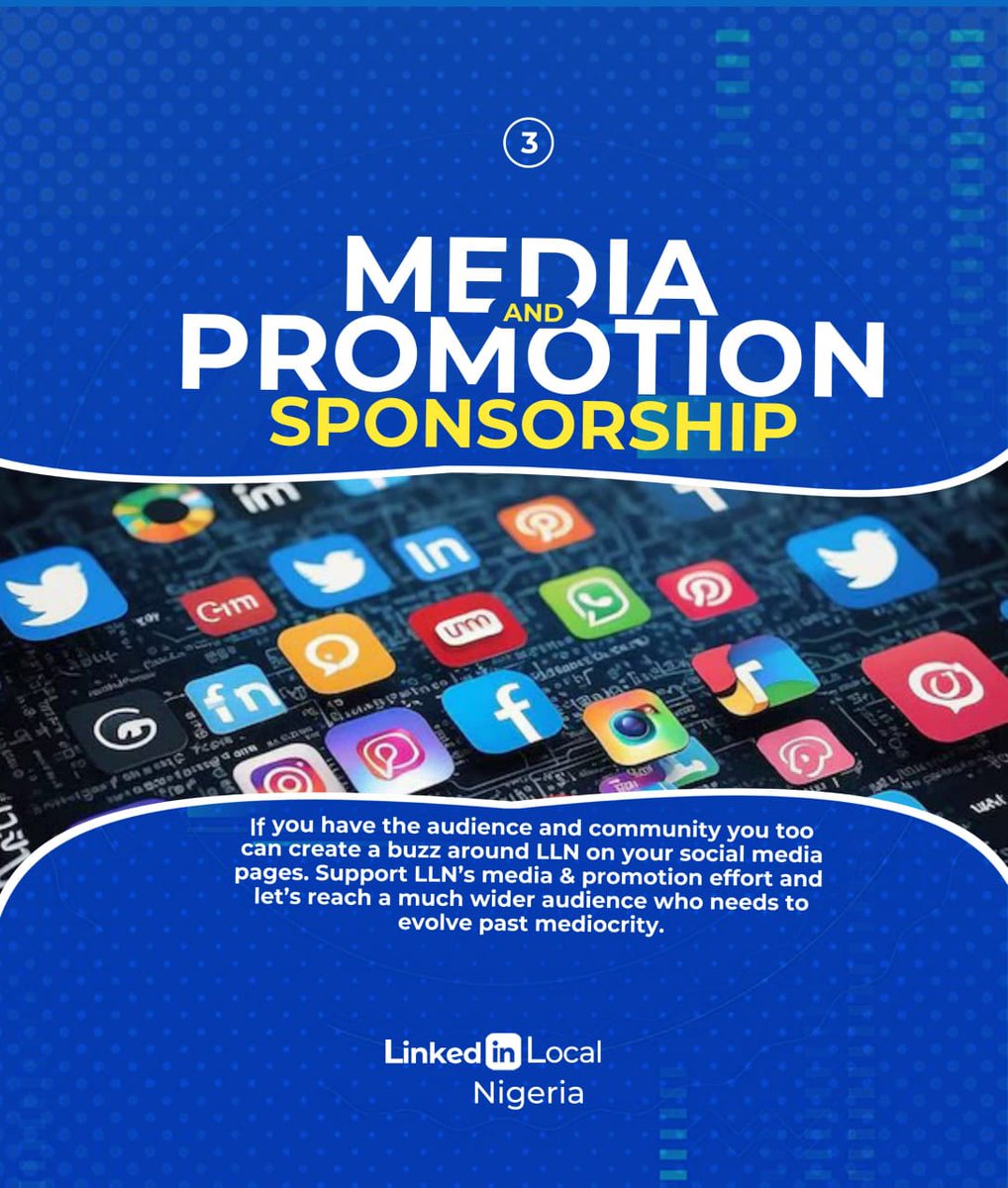 Evolv_Africa's tweet photo. CALLING ALL REAL ODOGWUS!
Ready to sponsor LinkedIn Local Nigeria anytime, any day?
We’ve got 6 amazing ways you can support LLN — pick one or take all!
Which one are you choosing?
#LLN2025 #EvolvingBeyondTheNarrative #Sponsorship #CommunityBuilding https://t.co/api6qpZYrL