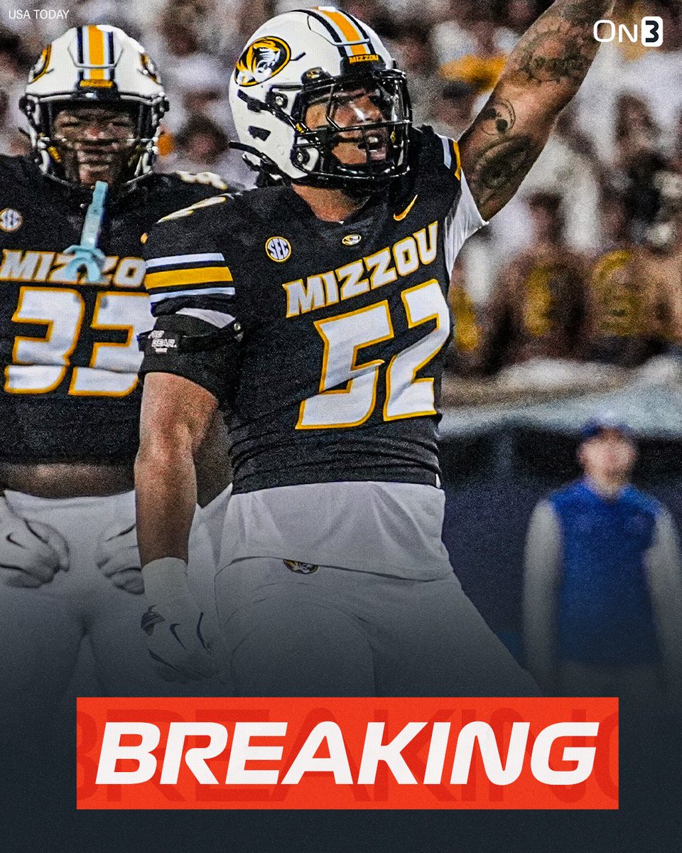 Transfer Portal (@transferportal_) on Twitter photo NEW: Missouri EDGE Jahkai Lang plans to enter the NCAA Transfer Portal, <a href="/Hayesfawcett3/">Hayes Fawcett</a> reports.
Lang totaled 3 sacks this season.
on3.com/transfer-porta… NEW: Missouri EDGE Jahkai Lang plans to enter the NCAA Transfer Portal, <a href="/Hayesfawcett3/">Hayes Fawcett</a> reports.
Lang totaled 3 sacks this season.
on3.com/transfer-porta…