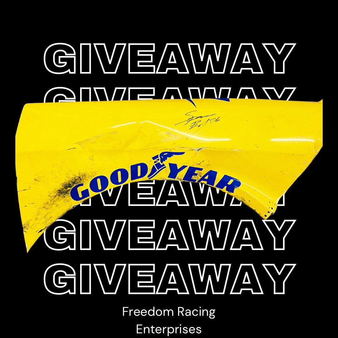 SpencerBoyd's tweet photo. 🚨 Doing a #giveaway of a fender from our #76 @AmthorIntl Chevy from @MartinsvilleSwy 🚨 

Rules:

1.) Retweet my PINNED tweet 
2.) Follow @AmthorIntl and @CampCowboy2016 
3.) Like and Retweet this post 

*Winner announced Friday 10 pm eastern https://t.co/jaB9ywOLnj