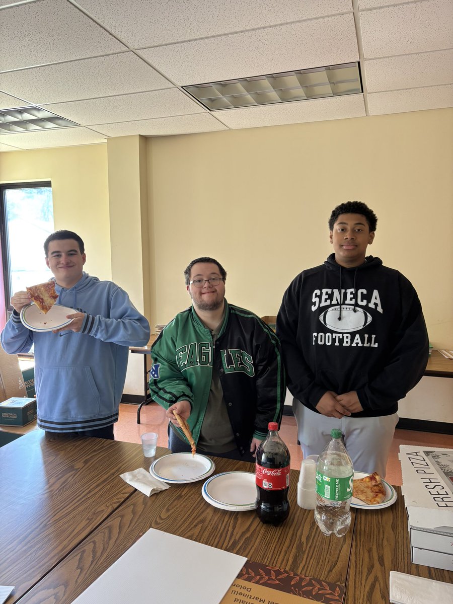 Today some of our football boys and SOAR students helped move and organize food at the Church of the Holy Eucharist.The church will be distributing the food to over 125 families for the Easter Holiday.We are grateful to be a helping hand for such an amazing cause in our community