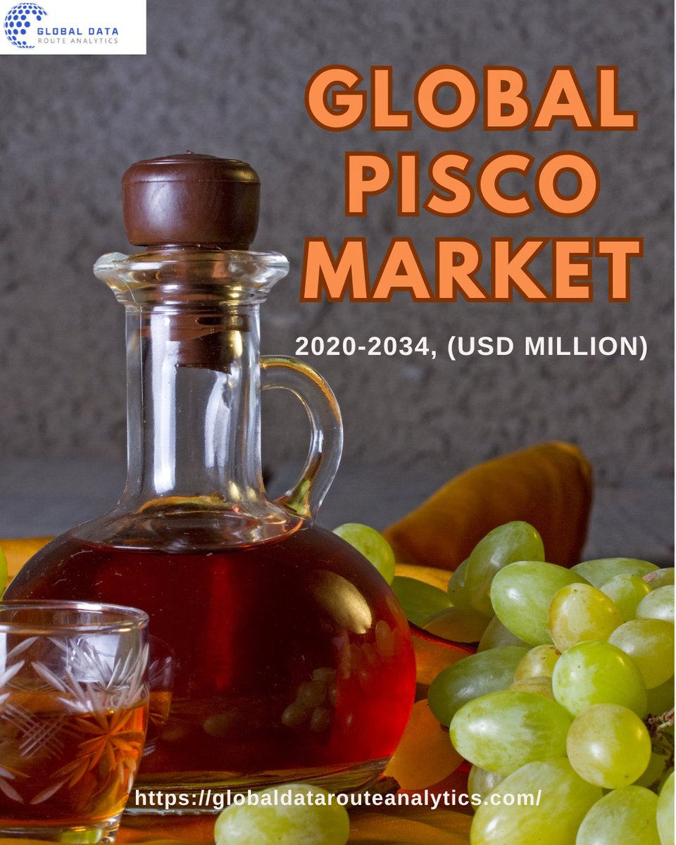 DataRoute55813's tweet photo. 🇵🇪 Pisco Power Uncorked! The Global Pisco Market (2020–2034) is on fire as Peru &amp; Chile’s iconic grape brandy rides waves of cocktail culture, artisanal spirits, and Latin American premiumization trends! 🍇🔥🍸 https://t.co/PmteuNFfo0
